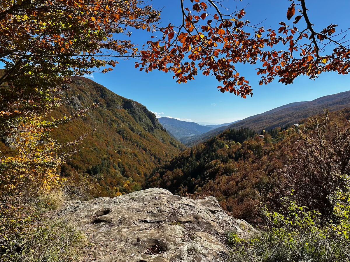 Viewpoint near Pian di Novello